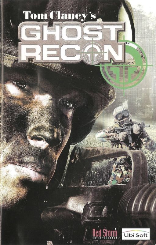 Manual for Tom Clancy's Ghost Recon (PlayStation 2): Front