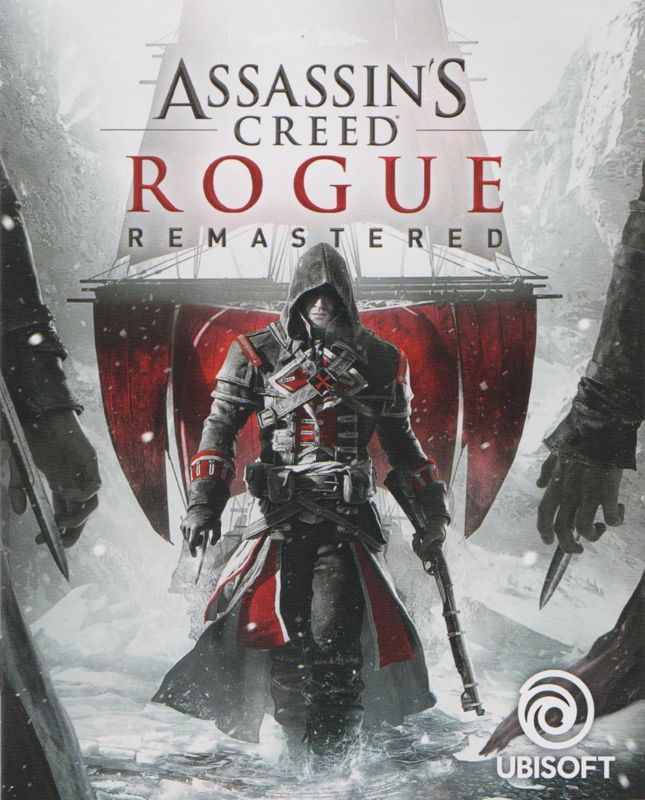 Manual for Assassin's Creed: Rogue - Remastered (PlayStation 4): Front