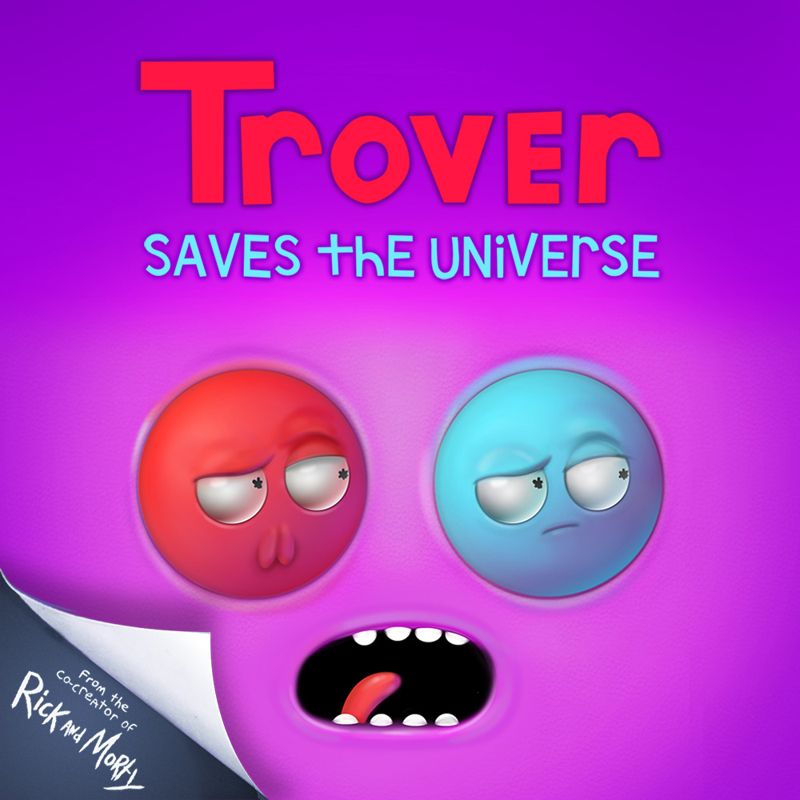 Front Cover for Trover Saves the Universe (Nintendo Switch) (download release)