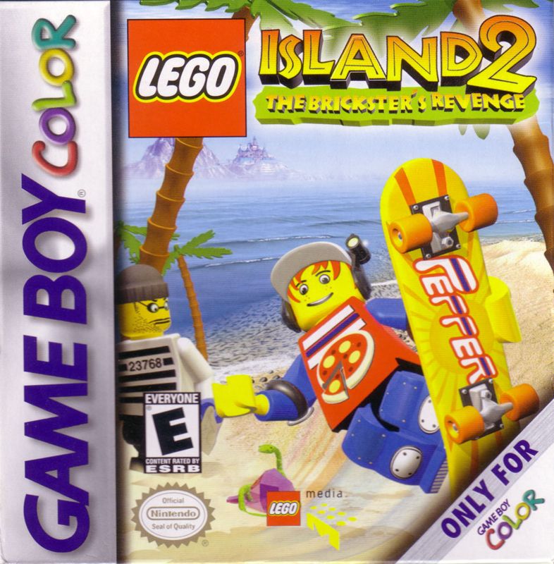 Front Cover for LEGO Island 2: The Brickster's Revenge (Game Boy Color)