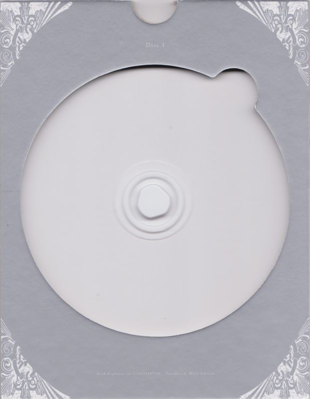Soundtrack for NieR Replicant ver.1.22474487139... (White Snow Edition) (PlayStation 4) ("Soft-bundled Box Set"): Disc Holder - Front