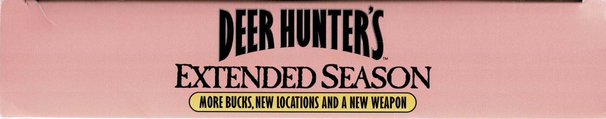 Spine/Sides for Deer Hunter's Extended Season (Windows): Top