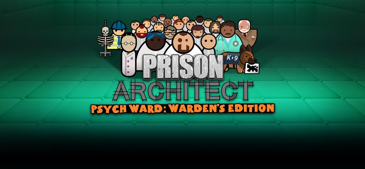 Front Cover for Prison Architect: Psych Ward - Warden's Edition (Linux and Macintosh and Windows) (GOG.com release)
