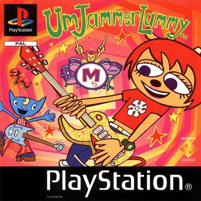 Front Cover for Um Jammer Lammy (PS Vita and PSP and PlayStation 3) (download release)