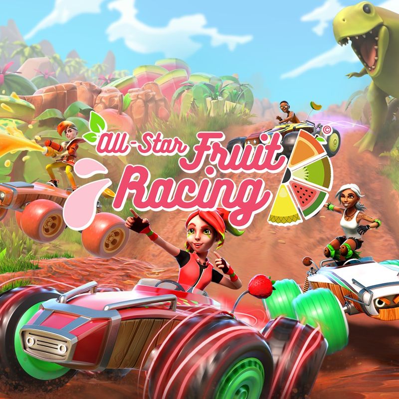 Front Cover for All-Star Fruit Racing (PlayStation 4) (download release)