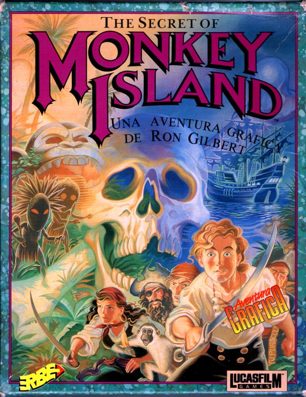 The Secret of Monkey Island cover or packaging material MobyGames