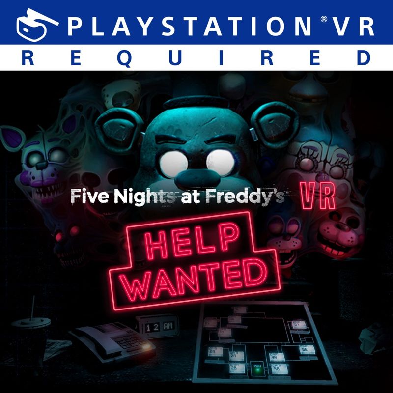 Front Cover for Five Nights at Freddy's VR: Help Wanted (PlayStation 4) (download release)