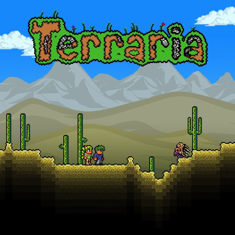 Террария на пс3. Terraria ps3. Террария для плейстейшен 3. Террария обложка.