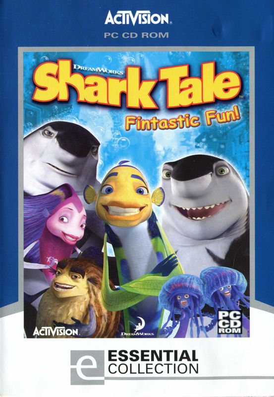 Front Cover for DreamWorks Shark Tale Fintastic Fun! (Windows) (Essential Collection release)
