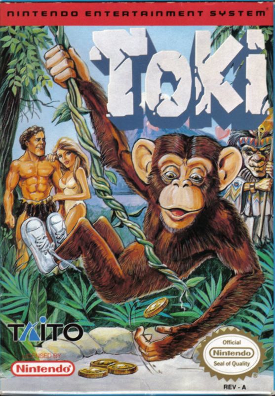 Front Cover for Toki (NES)