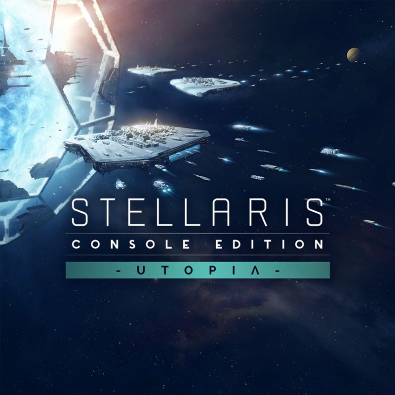 Front Cover for Stellaris: Utopia (PlayStation 4) (download release)