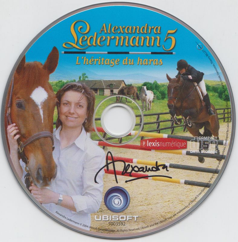 Media for Alexandra Ledermann 5: L'Héritage du Haras (Edition Collector) (Windows)