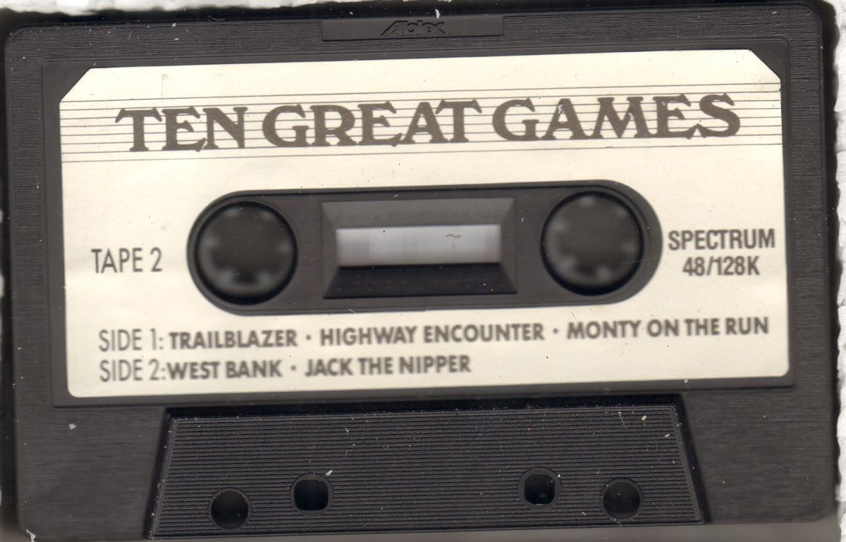 Media for Ten Great Games (ZX Spectrum)