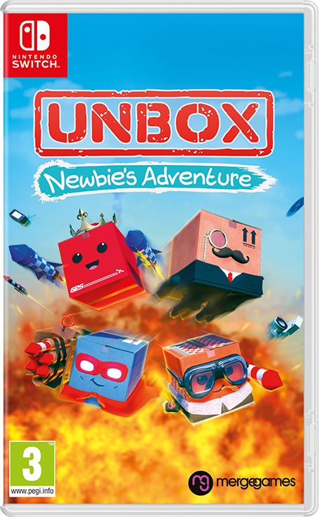 Front Cover for Unbox: Newbie's Adventure (Nintendo Switch) (download release)