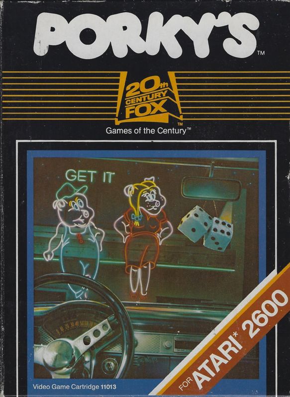 Front Cover for Porky's (Atari 2600)