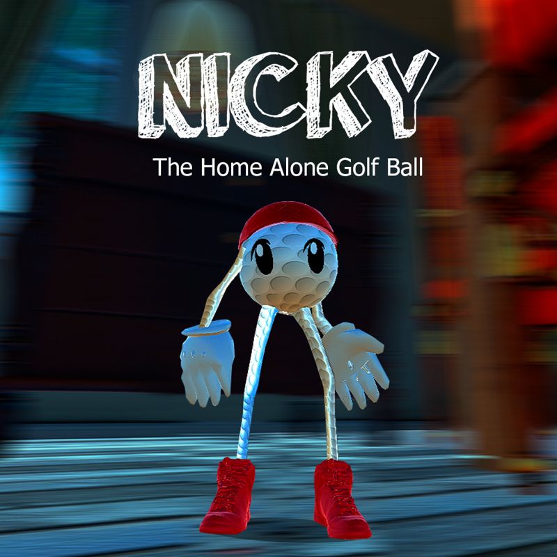 Front Cover for Nicky: The Home Alone Golf Ball (Nintendo Switch) (download release)