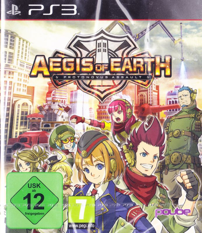 Front Cover for Aegis of Earth: Protonovus Assault (PlayStation 3)