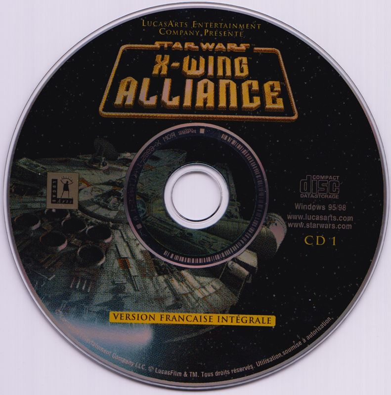 Media for Star Wars: X-Wing Alliance (Windows) (X-Wing Alliance (#2232199)): Disc 1