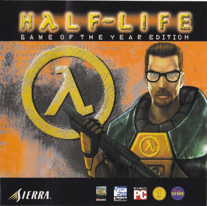 Half-Life: Game of the Year Edition cover or packaging material - MobyGames