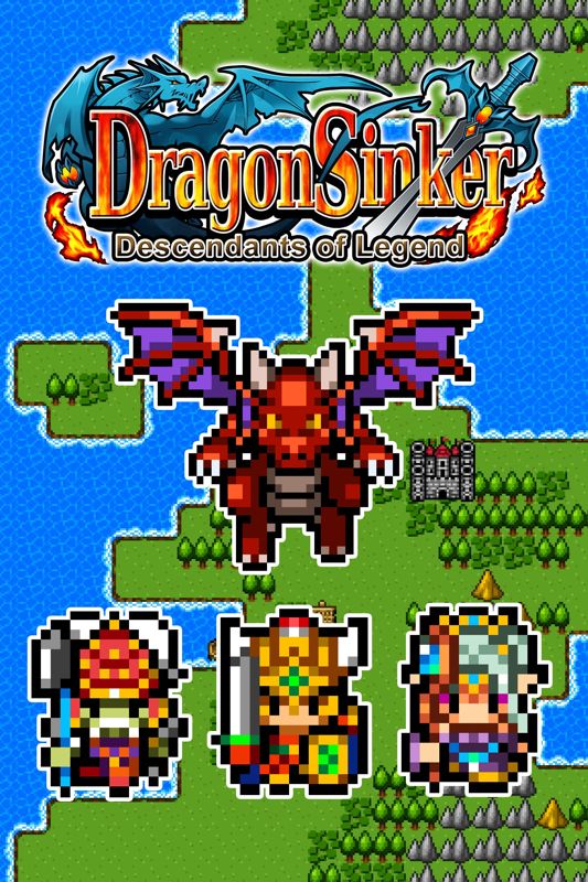 Front Cover for Dragon Sinker (Windows Apps and Xbox One) (download release)