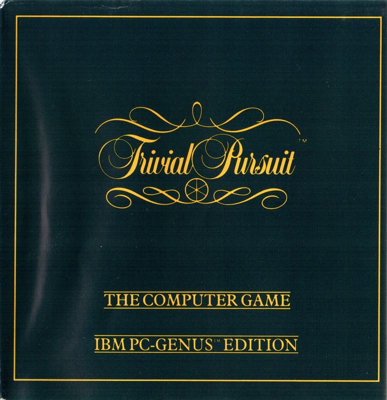 Front Cover for Trivial Pursuit (DOS)