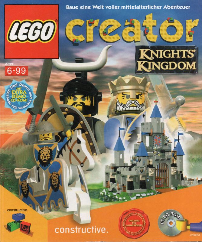 Front Cover for LEGO Creator: Knights' Kingdom (Windows)