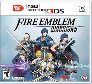 Front Cover for Fire Emblem: Warriors (New Nintendo 3DS) (download release): 1st version