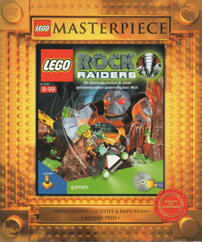 Front Cover for LEGO Rock Raiders (Windows) (Masterpiece big box release)