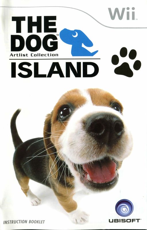 Manual for The Dog Island (Wii): Front