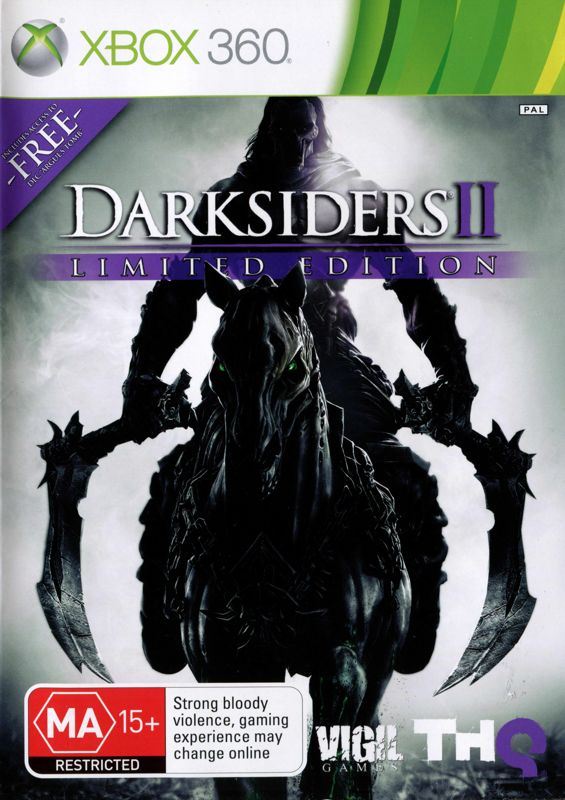 Front Cover for Darksiders II (Limited Edition) (Xbox 360)