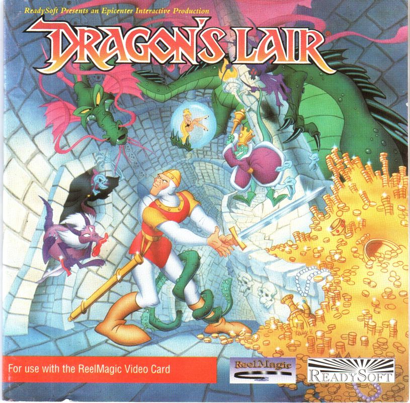 Front Cover for Dragon's Lair (DOS) (ReelMagic MPEG version)