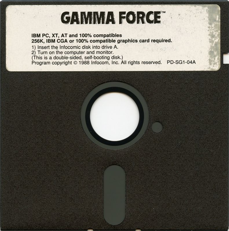 Media for Gamma Force in Pit of a Thousand Screams (PC Booter)