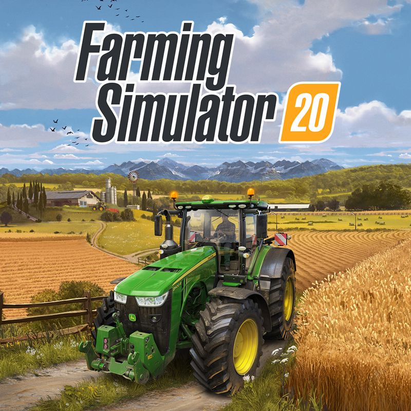 Front Cover for Farming Simulator 20 (Nintendo Switch) (download release)