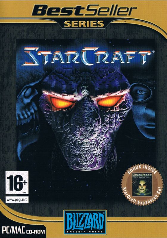 Front Cover for StarCraft: Anthology (Macintosh and Windows) (BestSeller Series release (alternate English version post-2003))