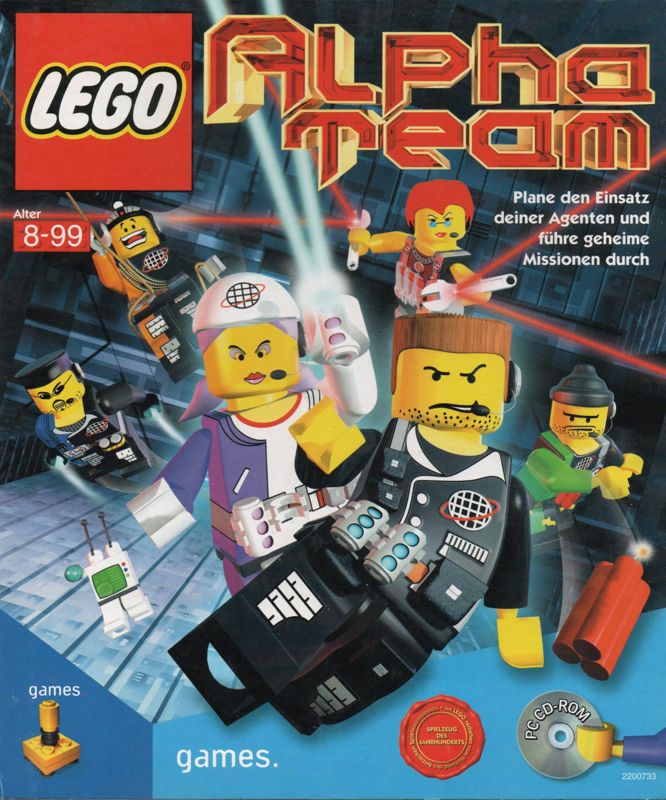Front Cover for LEGO Alpha Team (Windows) (Big Box Release)