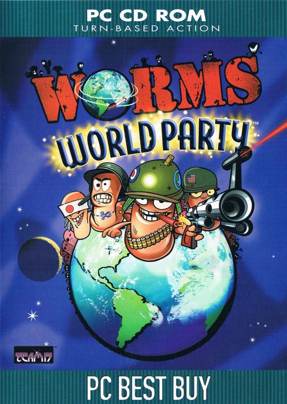Front Cover for Worms World Party (Windows) (Best Buy release)