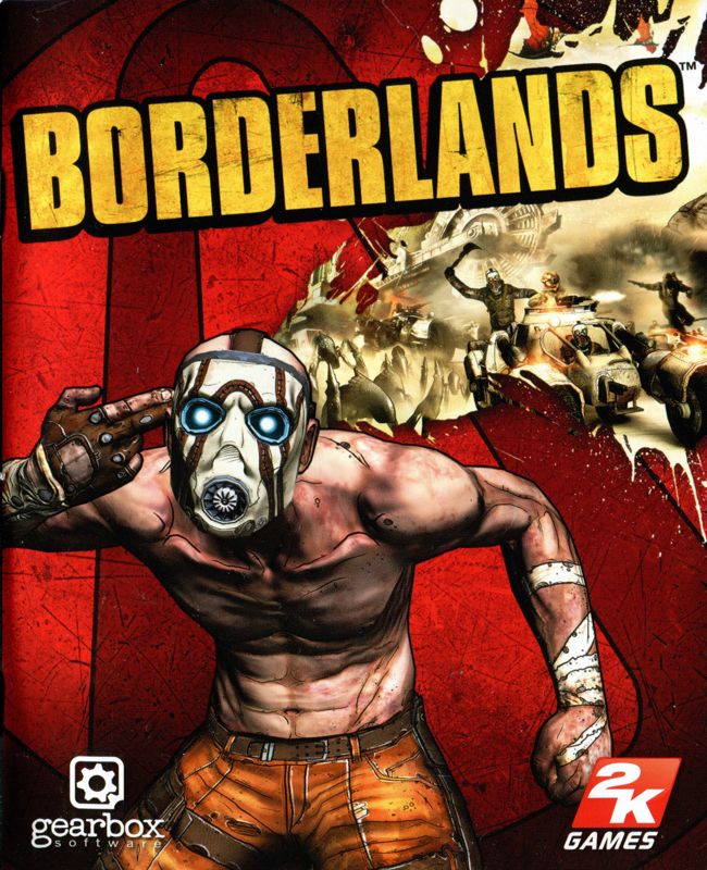 Manual for Borderlands (PlayStation 3) (Bundled with console): Front