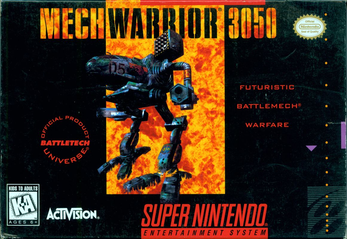 Front Cover for BattleTech: A Game of Armored Combat (SNES)