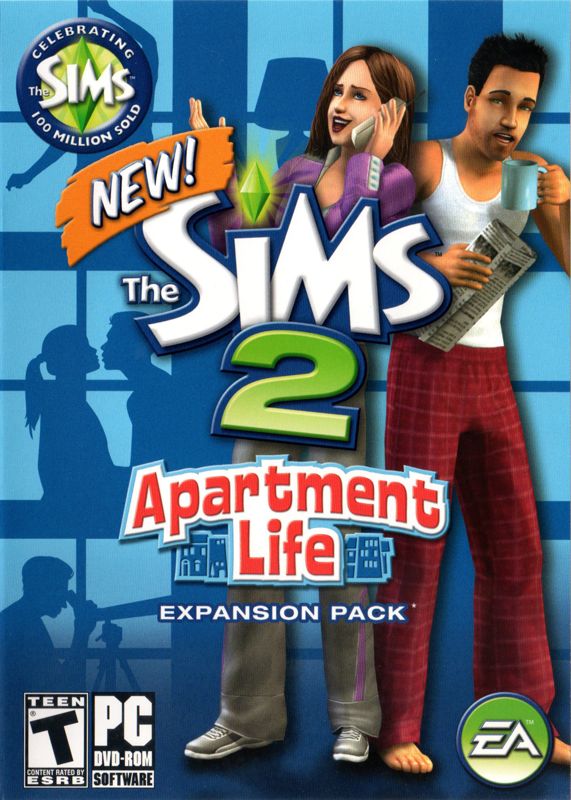 Front Cover for The Sims 2: Apartment Life (Windows)