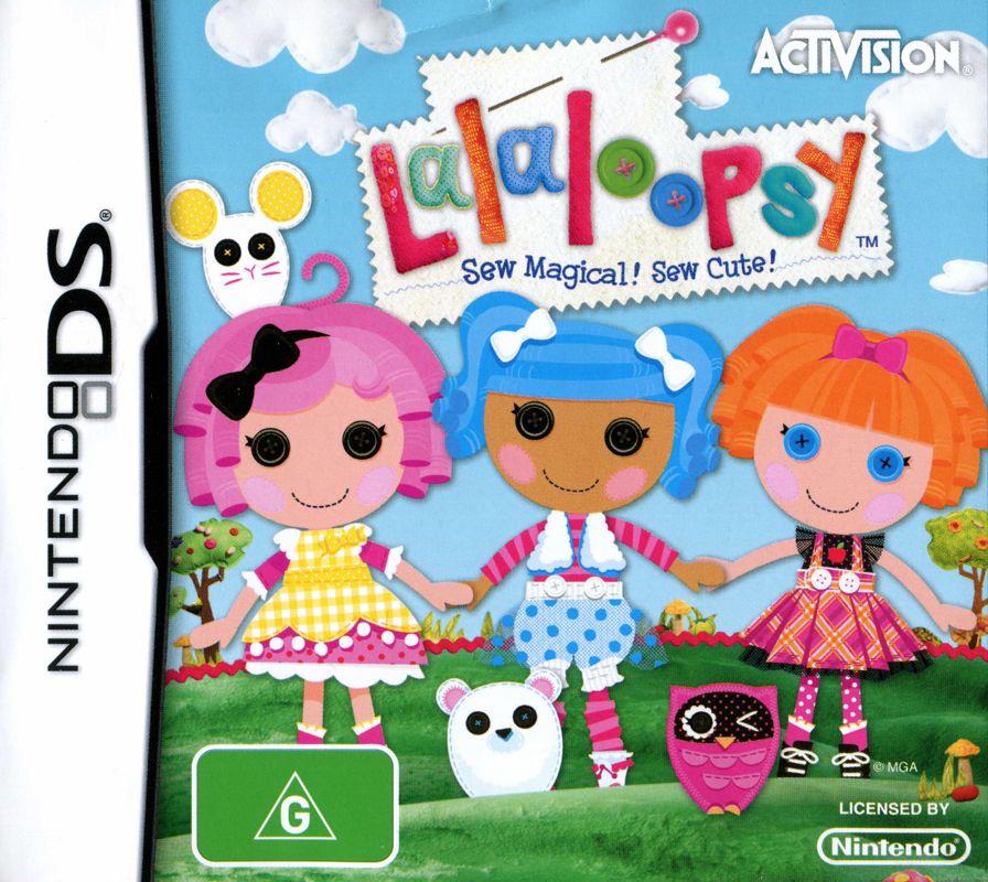 Front Cover for Lalaloopsy: Sew Magical! Sew Cute! (Nintendo DS)