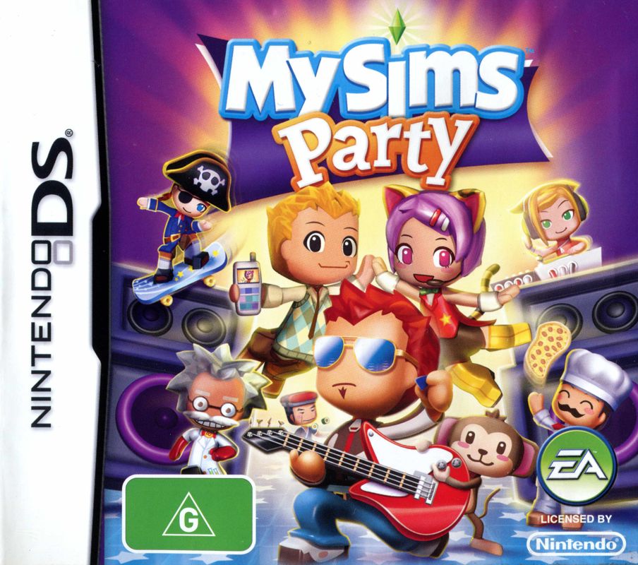 Front Cover for MySims: Party (Nintendo DS)
