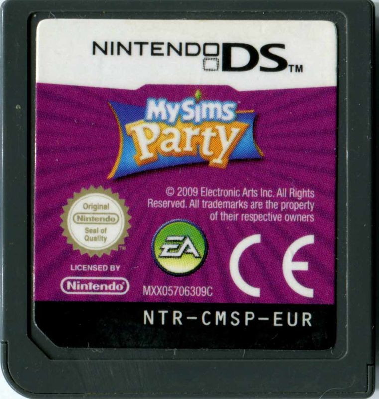 Media for MySims: Party (Nintendo DS): Front