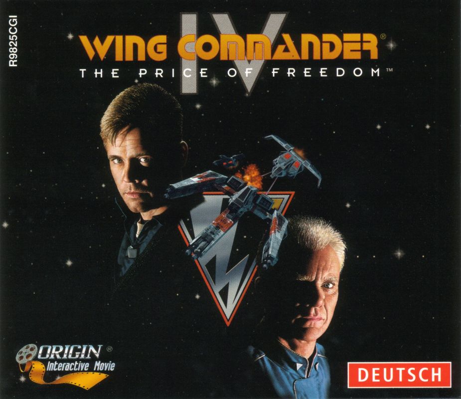 Other for Wing Commander IV: The Price of Freedom (DOS): Jewel Case - Front