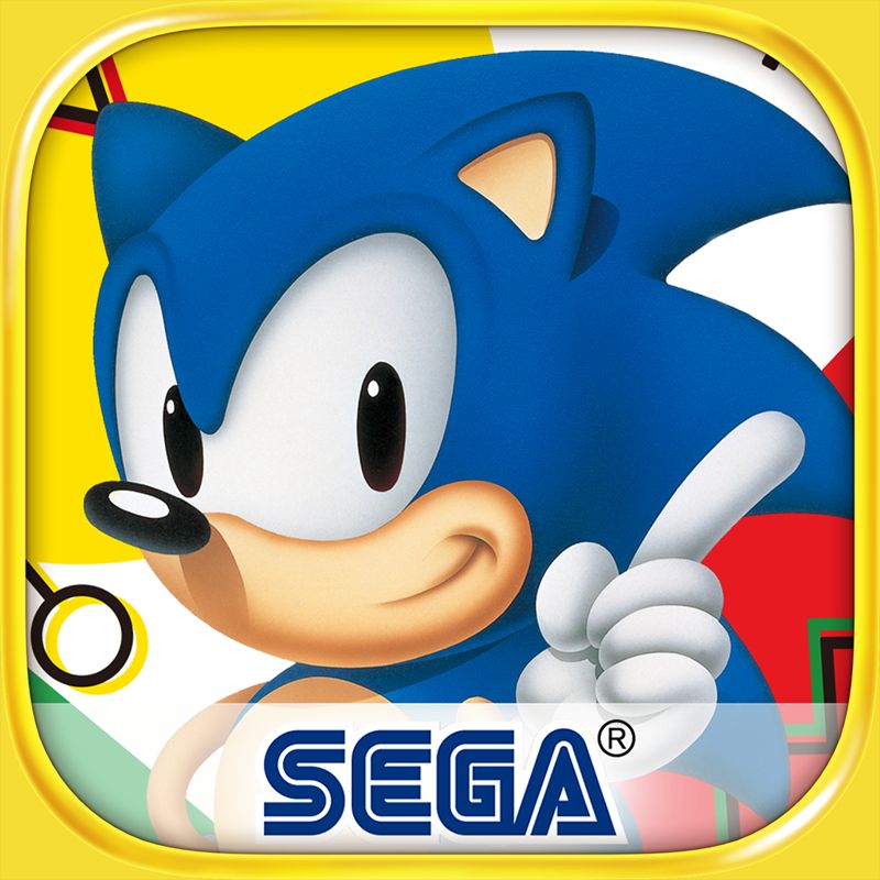 Front Cover for Sonic the Hedgehog (iPad and iPhone and tvOS): 2nd version
