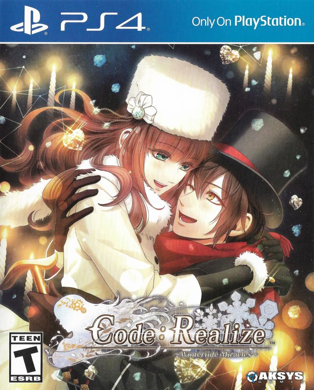 Front Cover for Code: Realize - Wintertide Miracles (PlayStation 4)