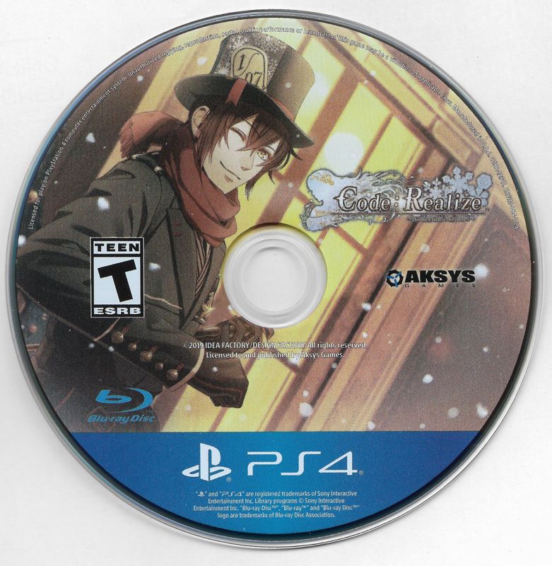 Code: Realize - Wintertide Miracles cover or packaging material - MobyGames