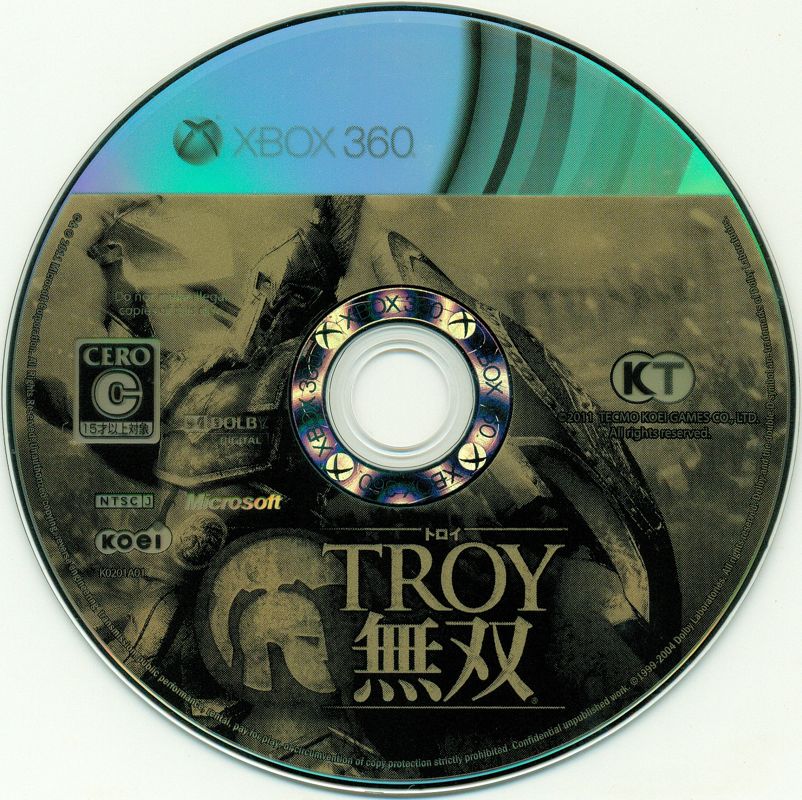 Media for Warriors: Legends of Troy (Xbox 360)