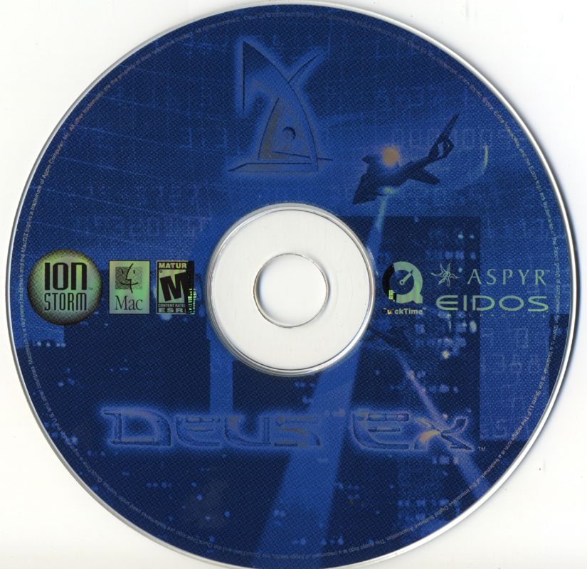 Media for Deus Ex (Macintosh)