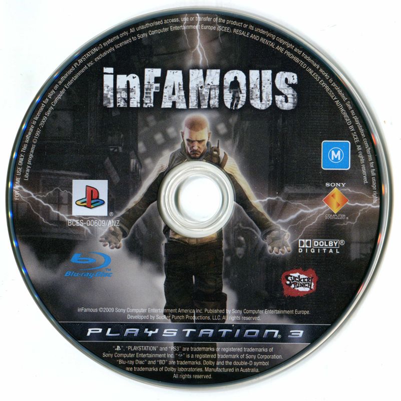 Media for inFAMOUS (PlayStation 3)