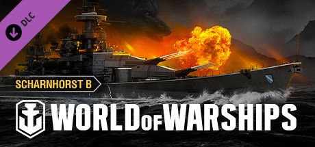 Front Cover for World of Warships: Scharnhorst B (Macintosh and Windows) (Steam release)